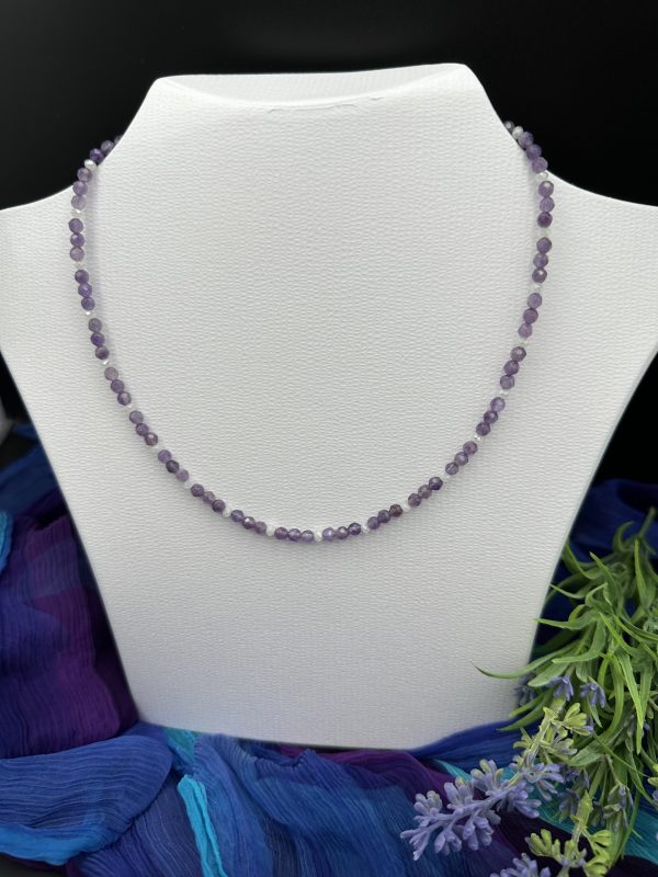 Produktbild Kette Amethyst mit Mondstein