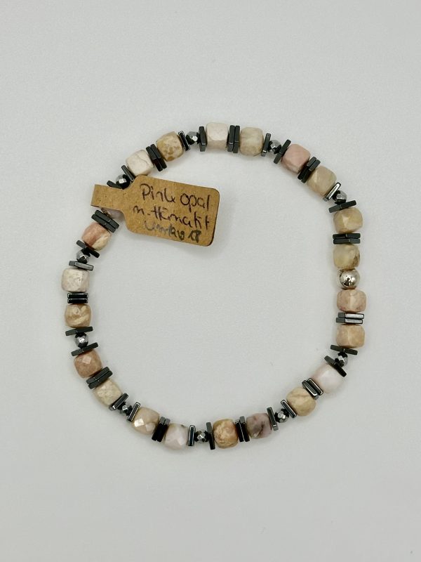 Pink Opal Armband