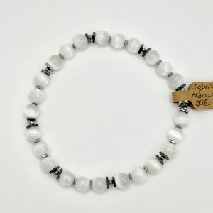 Selenit Armband