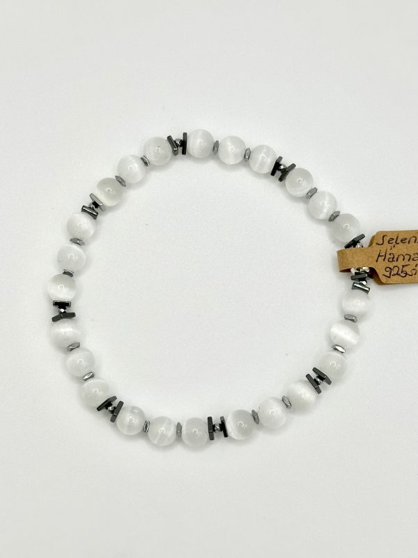 Selenit Armband