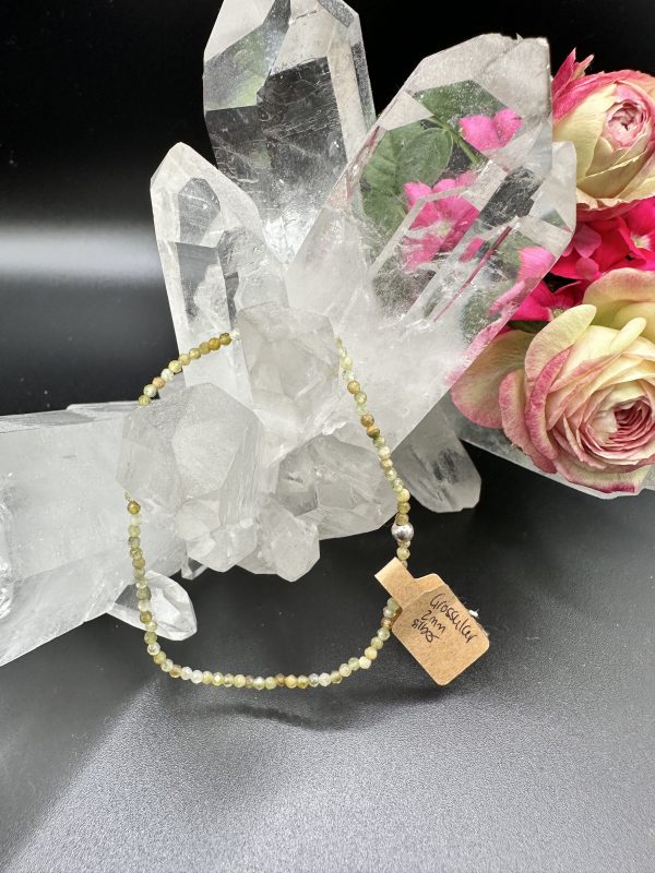 grüner Grossular Armband