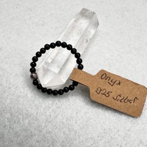 Onyx Ring Umfang. 49 mm