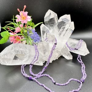 Amethystkette lang