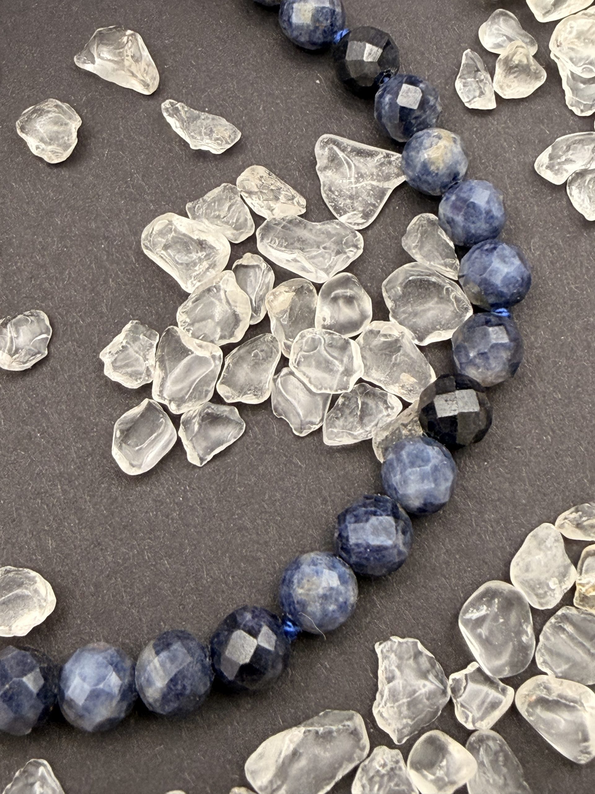 Saphierkette (A-Qualität) 4 Saphierkette (A-Qualität) – Bild 4