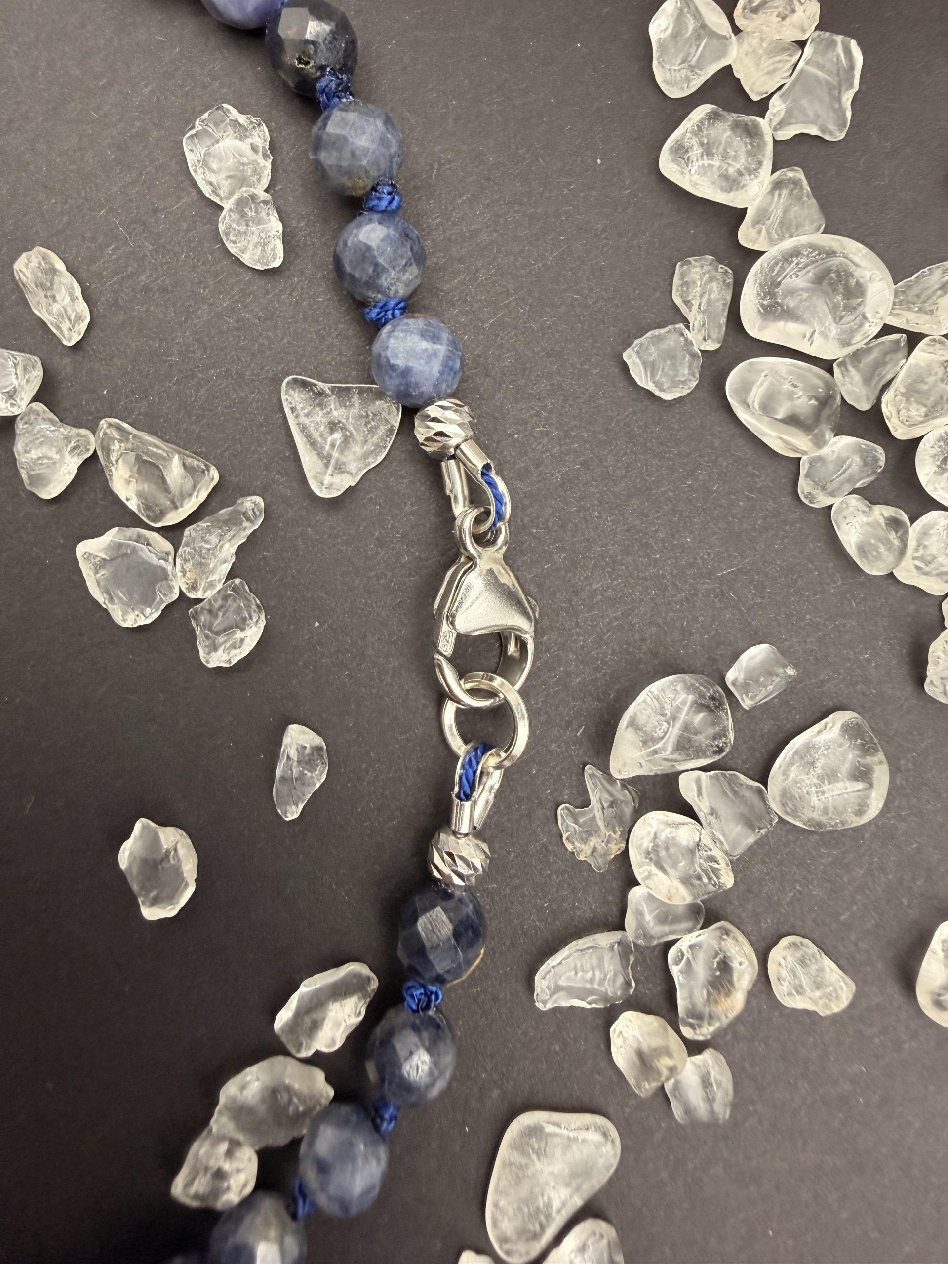 Saphierkette (A-Qualität) 5 Saphierkette (A-Qualität) – Bild 5