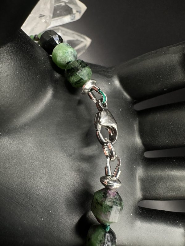 Rubin Zoisit Kette – Bild 4