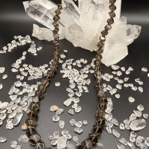 Rauchquarz Halskette
