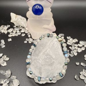 Labradorit mit Hämatit Armband für Kinder