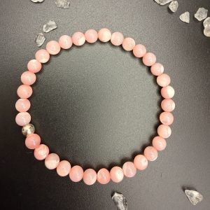 Perlmutt rosa Armband