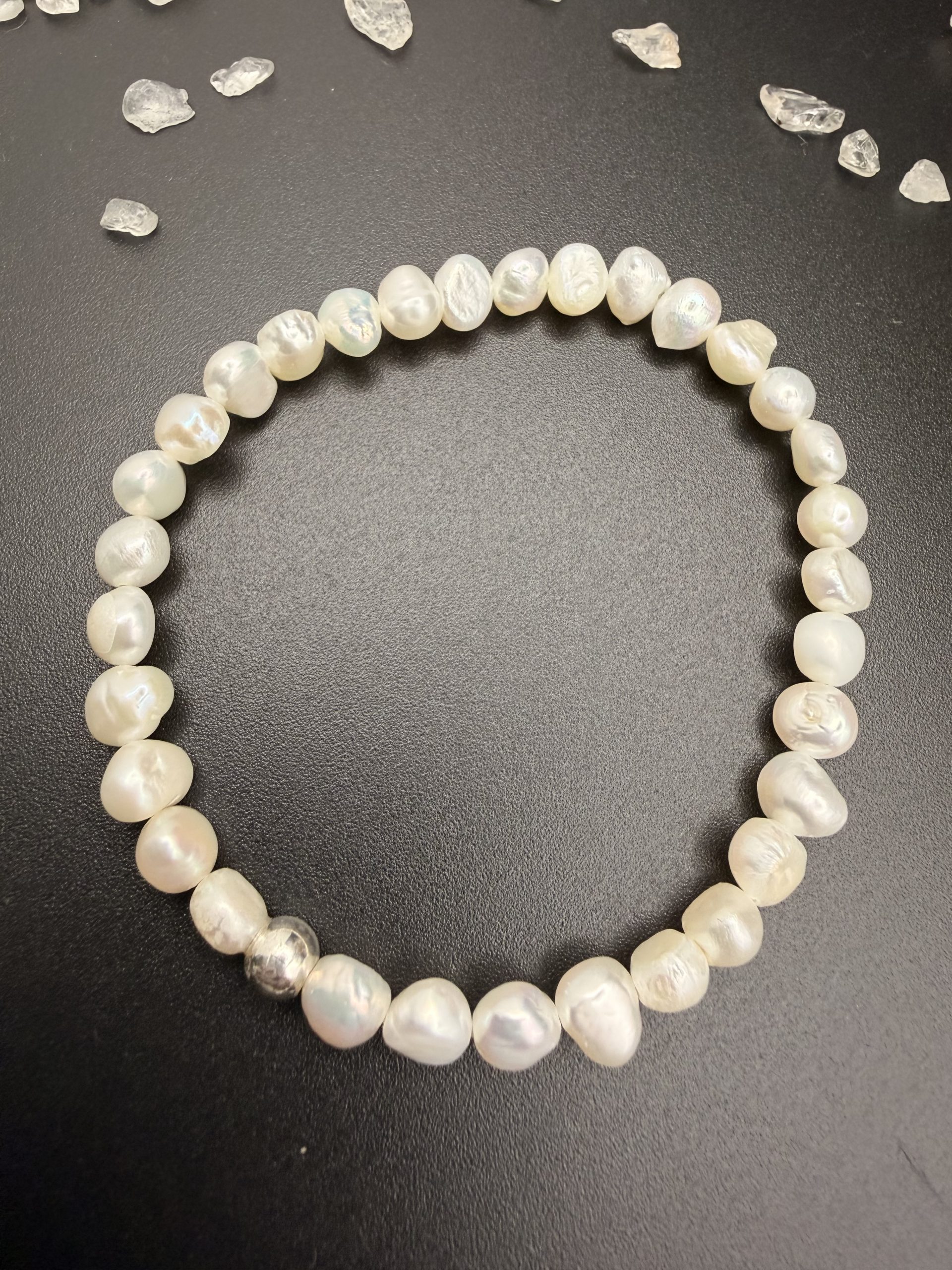 Süßwasserperlenarmband 1 Süßwasserperlenarmband