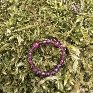 Granat Ring Umfang 50 mm